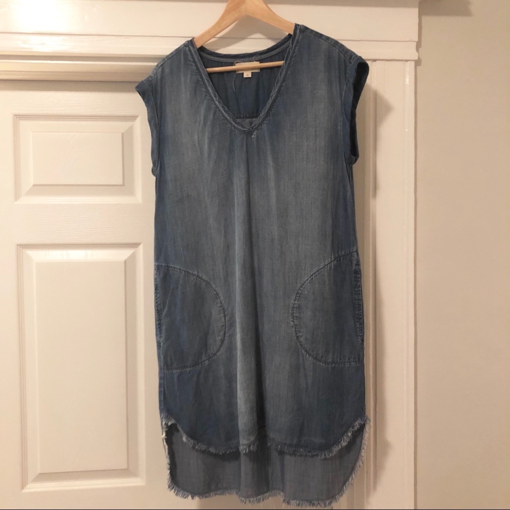 Denim Shirtdress